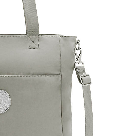 Kipling Sunhee Tote Bag Laptop Bags Almost Grey | CA 1303XY